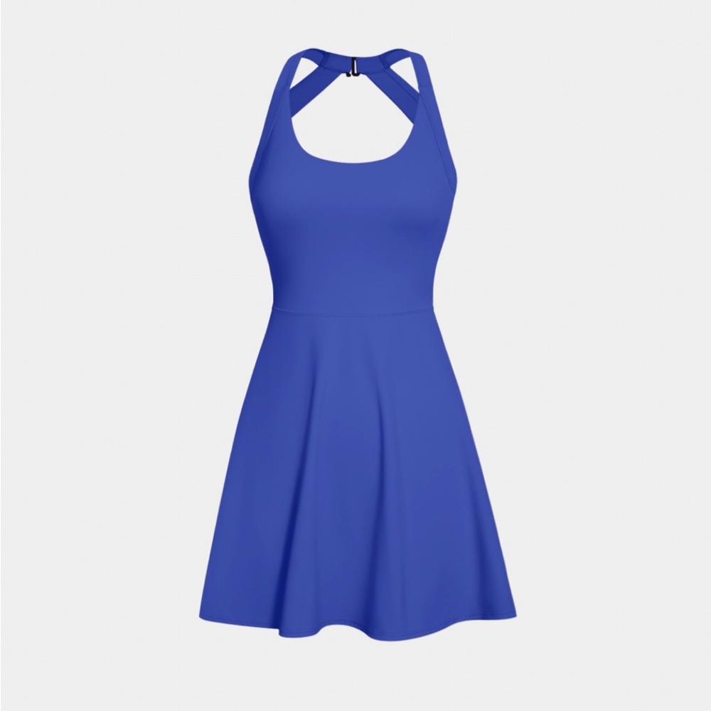 HALARA Backless Twisted Athletic Dress